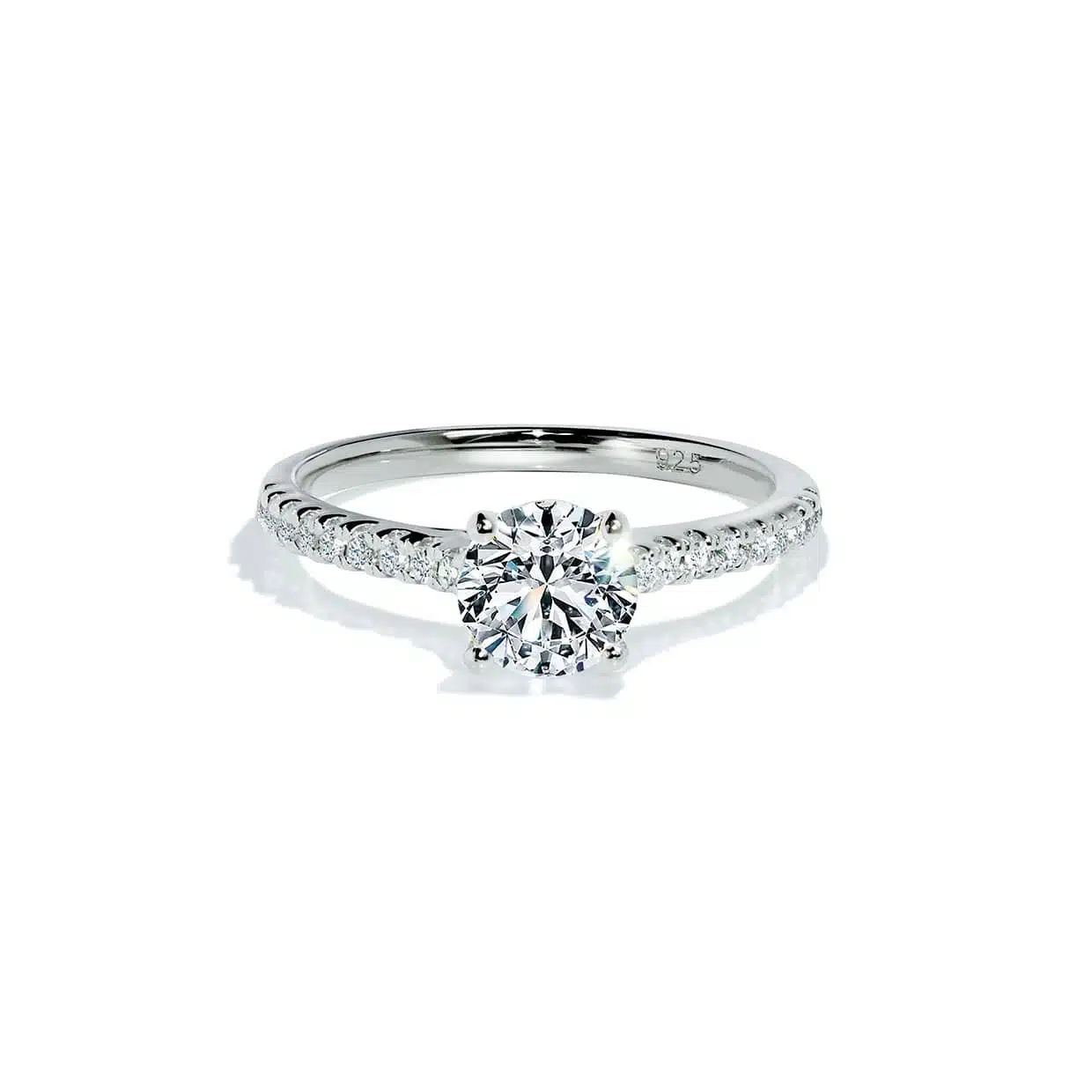 Oxford Solitaire Ring Med Sten - Abelstedt Fingerringe