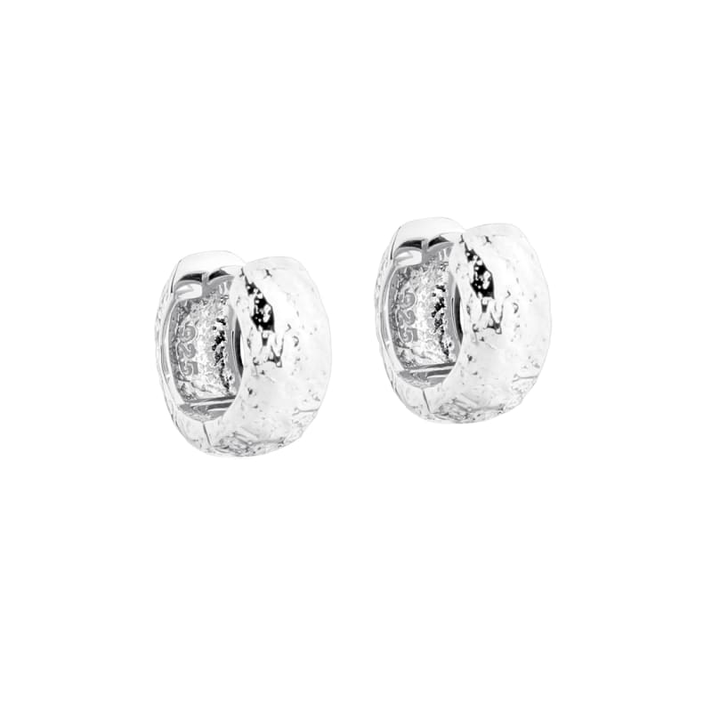 Love Hoop Silver - Aqua Dulce Øreringe  - 5740013859190