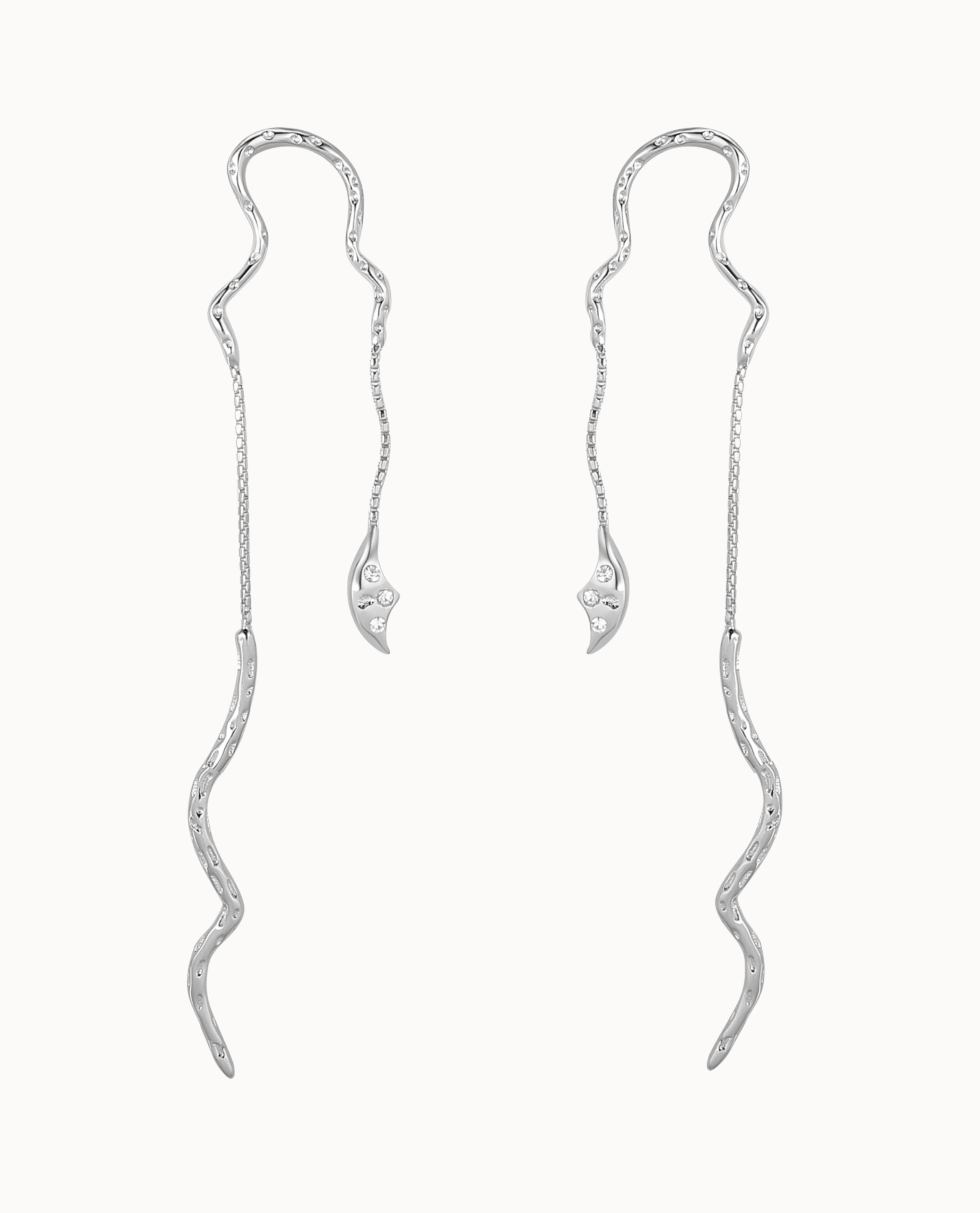 Aisha Earrings Sølv - Nava Copenhagen Øreringe  - 05715461001286