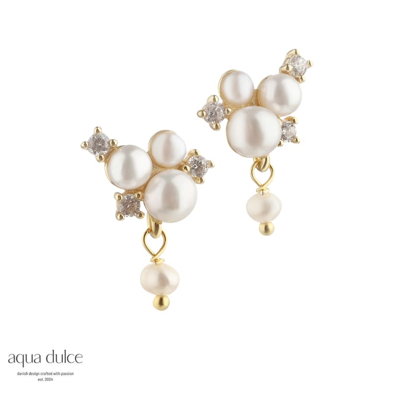 Darling Bubbels Cloud Golden - Aqua Dulce Ørestikkere  - 5740013855864