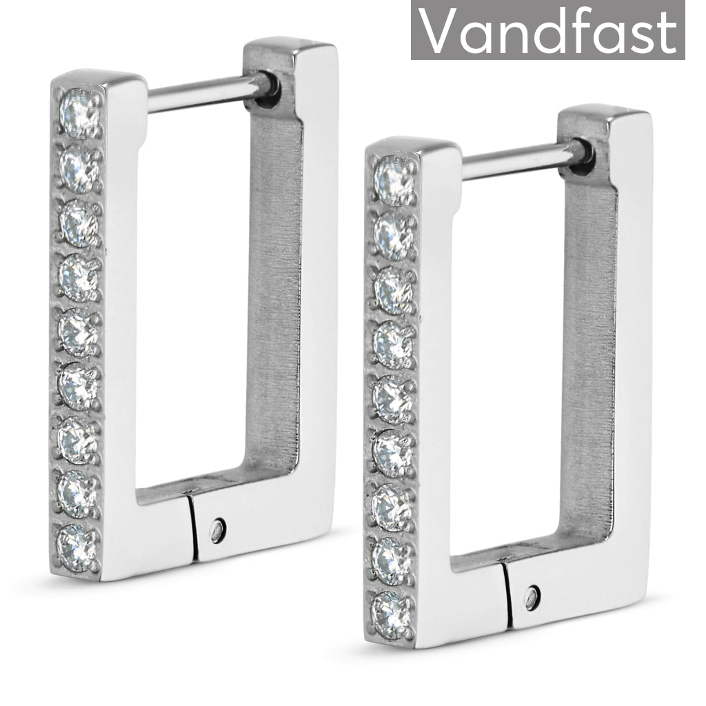 Annebrauner Creole Cubic Line - Cab Øreringe  - 5714727014282