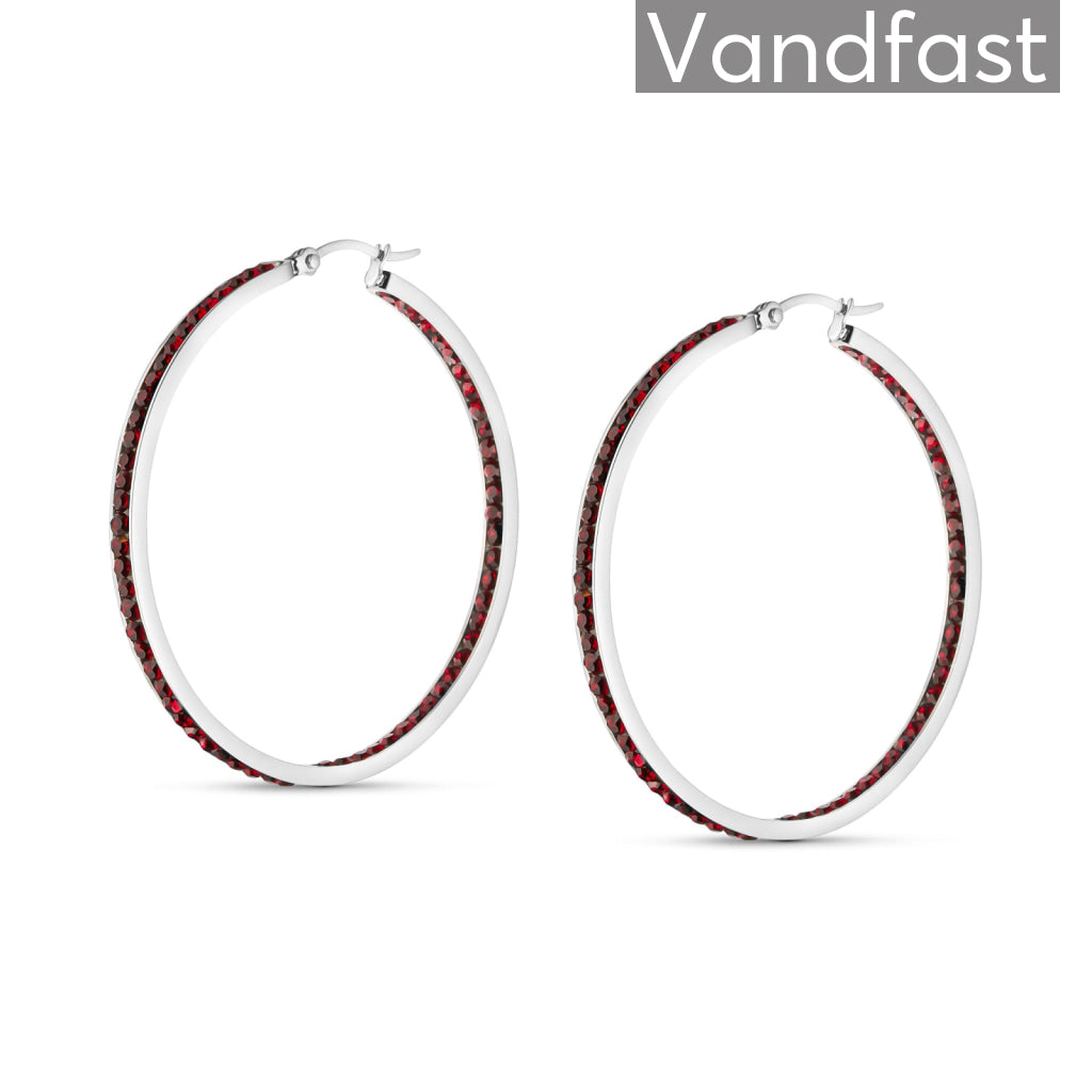 Annebrauner Creole Thin Big Red - Cab Øreringe  - 2009721731239