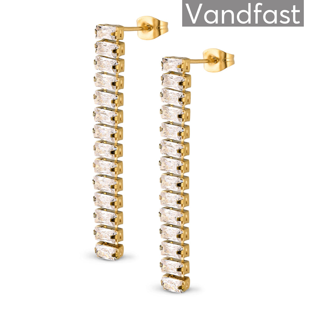 Annebrauner Deluxe 18k Guldbelagt - Cab Øreringe - 2006308835724