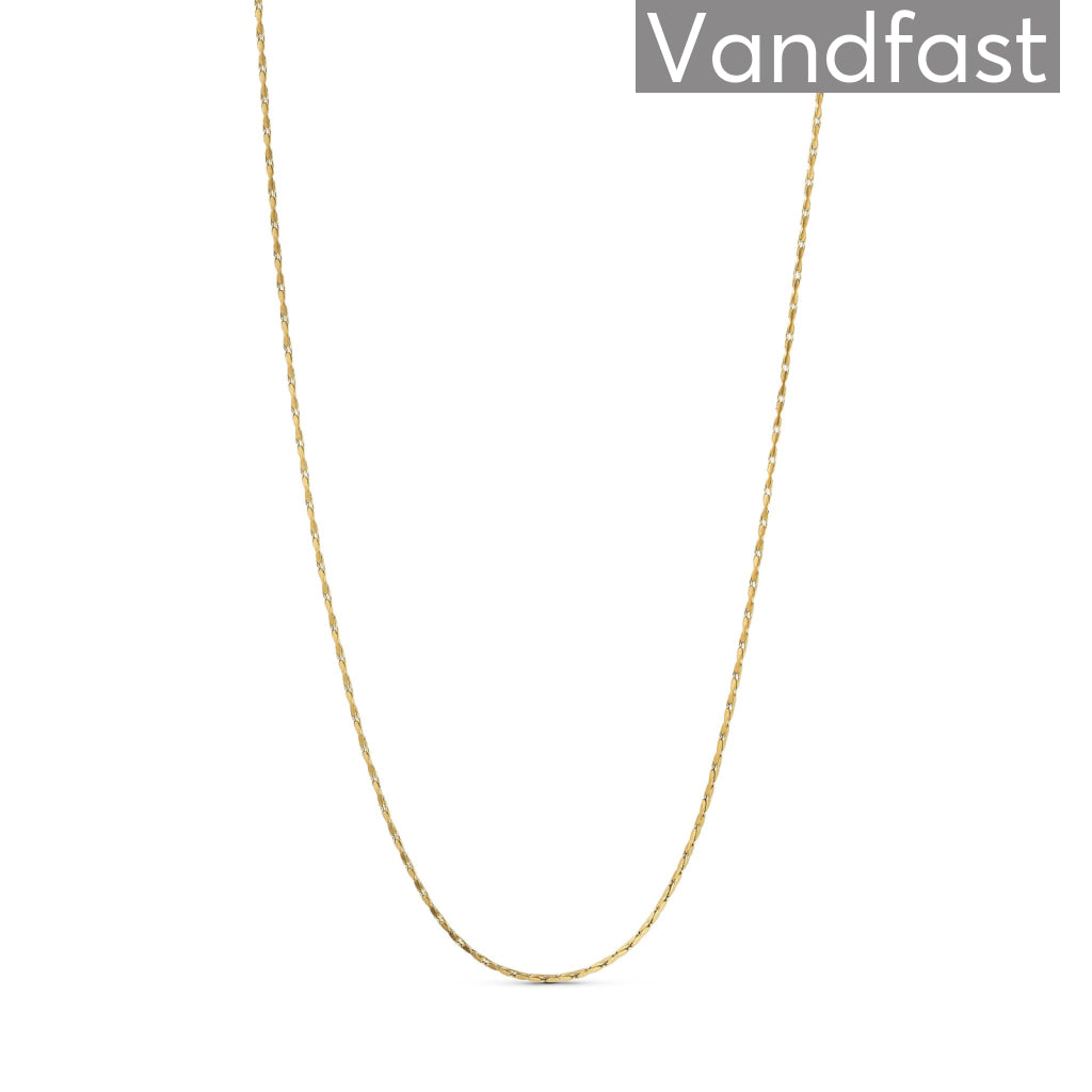 Annebrauner Fine Chain Halskæde 18k Guldbelagt - Bella Halskæder  - 2009159544999