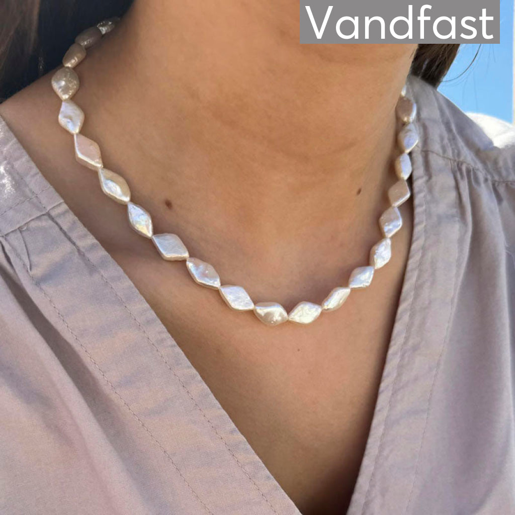 Annebrauner Harlequin Pearl Necklace - Cab Halskæder - 2006462057635