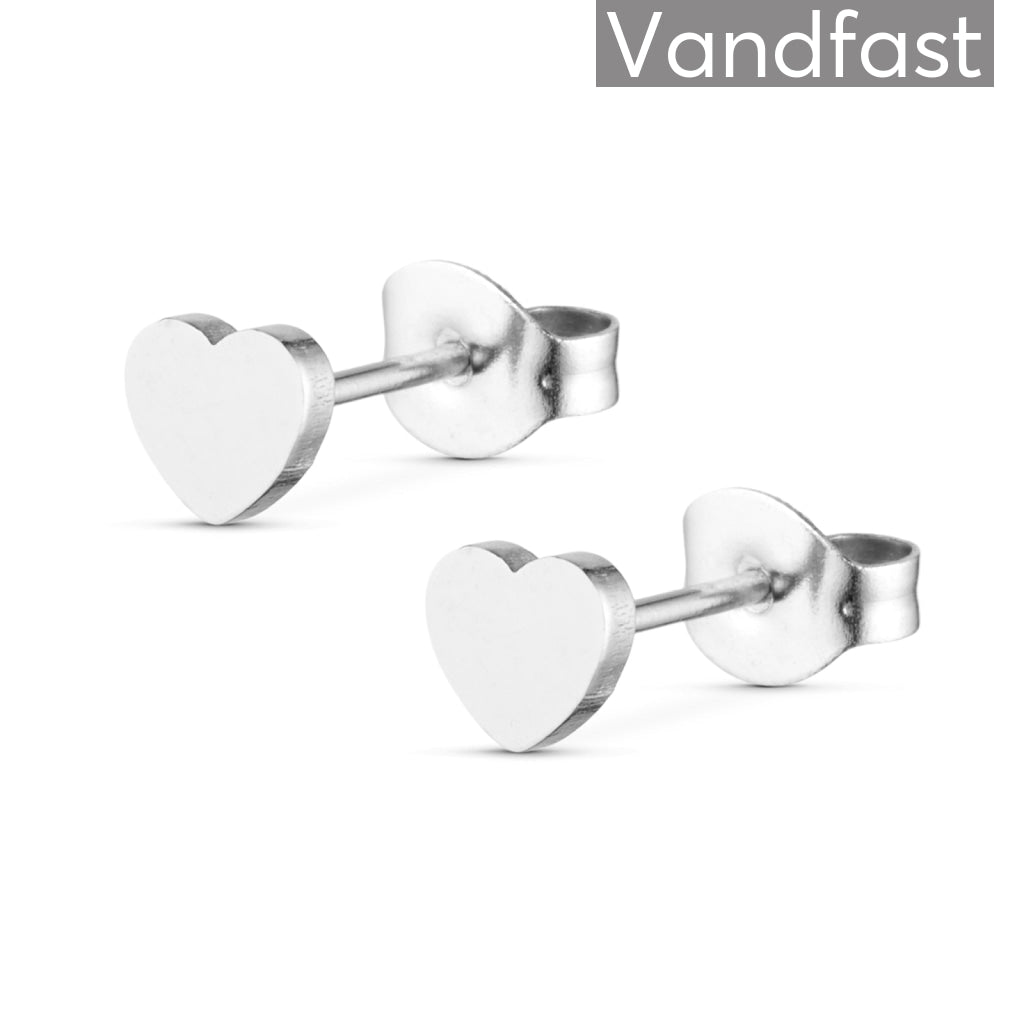 Annebrauner Heart Studs - Bella Øreringe  - 2002034747553