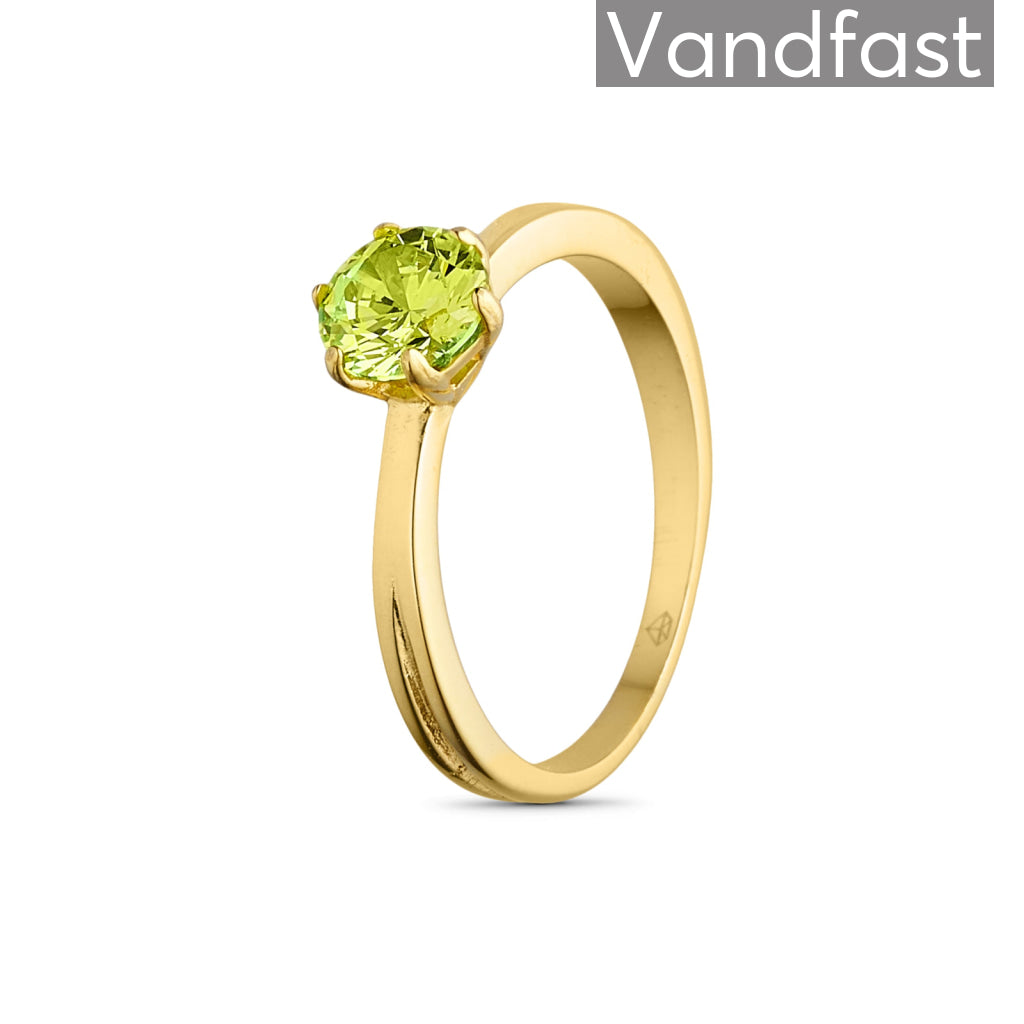 Annebrauner Princess Apple Ring 18k Guldbelagt - Cab Fingerringe  - 2003184336031
