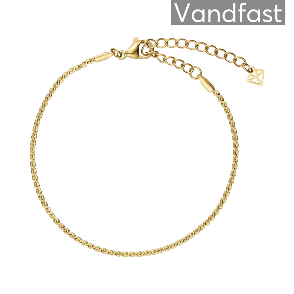 Annebrauner Shape Armbånd 18k Guldbelagt - Bella Armbånd  - 2009920090274