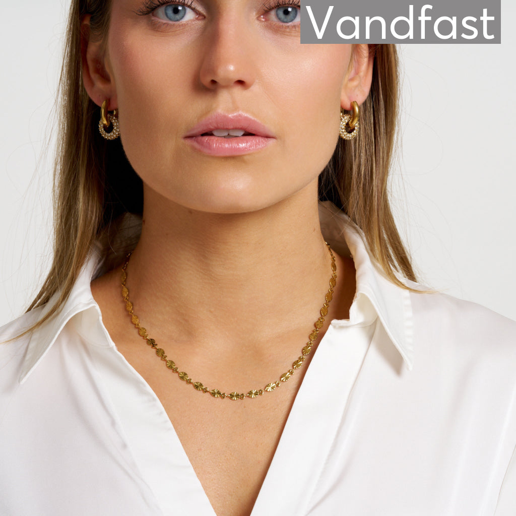 Annebrauner Sun Halskæde 18k Guldbelagt - Bella Halskæder  - 2005780483232
