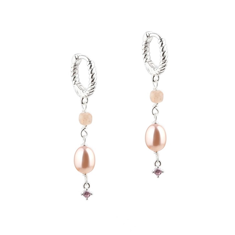 Aqua Dulce Koi øreringe Sølv 5630 - Aqua Dulce Øreringe