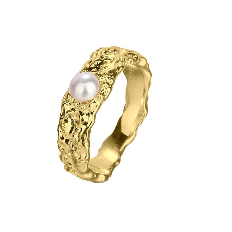 Aqau Dulce Pearl Mila Ring 4871 - Aqua Dulce Fingerringe