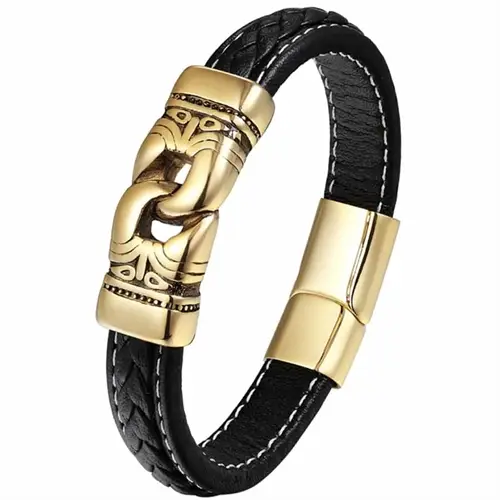 Sparkz Gold Armbånd Imt Læder - Armbånd