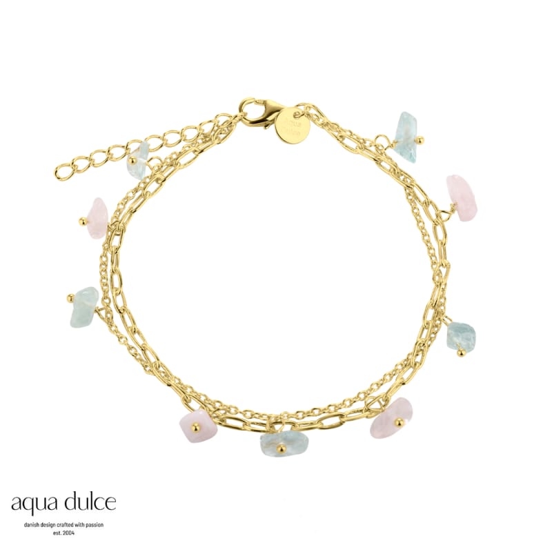 Nugget Bracelet Golden - Aqua Dulce Armbånd  - 5740013851934