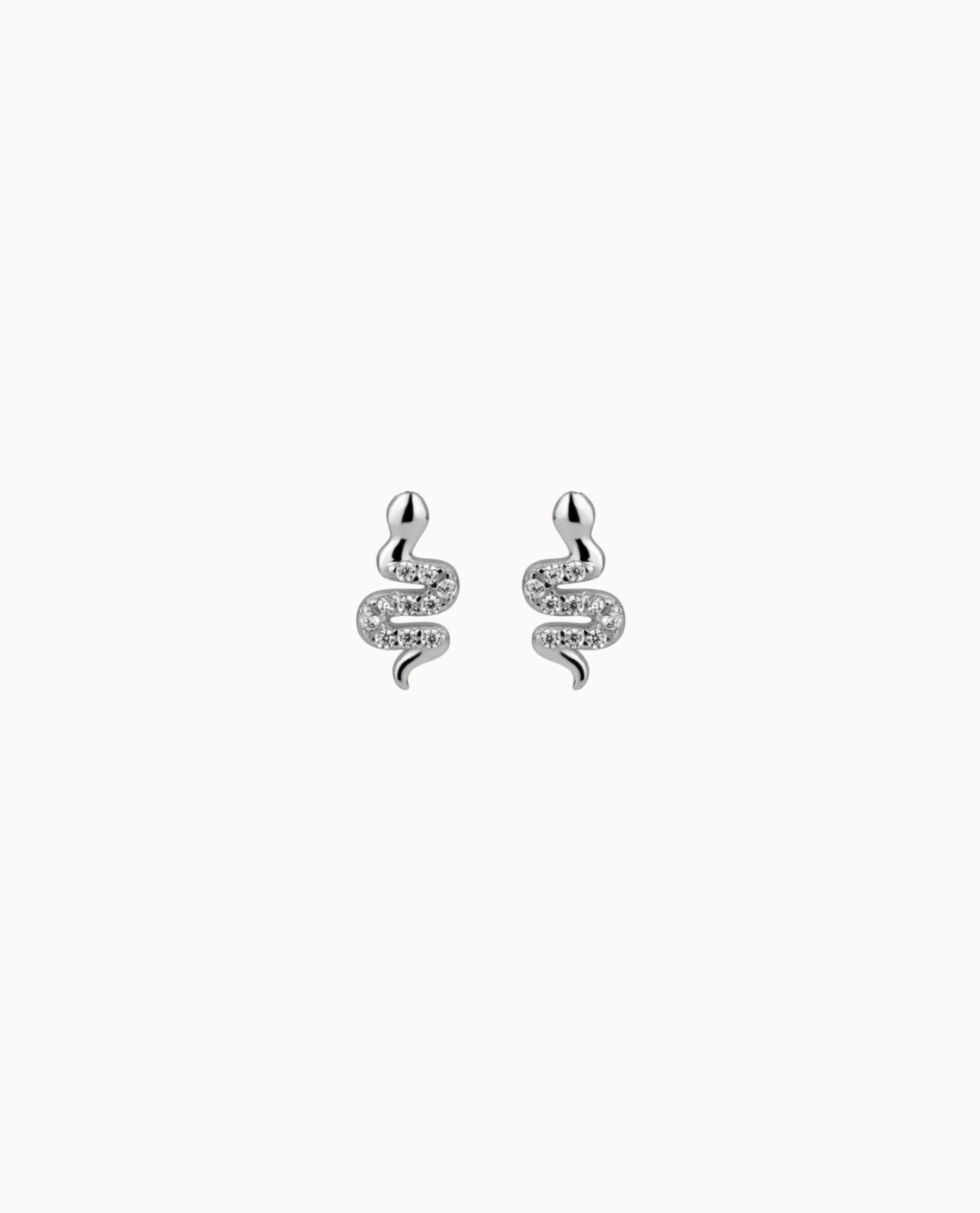 Petite Boa Studs Sølv - Nava Copenhagen Øreringe  - 05715461000197