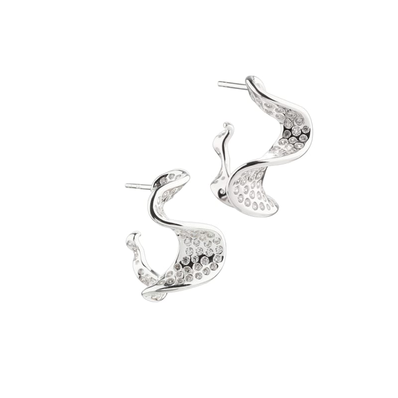Darling Rhumba Silver - Aqua Dulce Øreringe  - 5740013860011