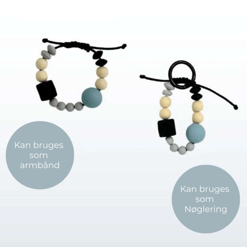 Calmbeads Armbånd Nøglering - Blusss Armbånd