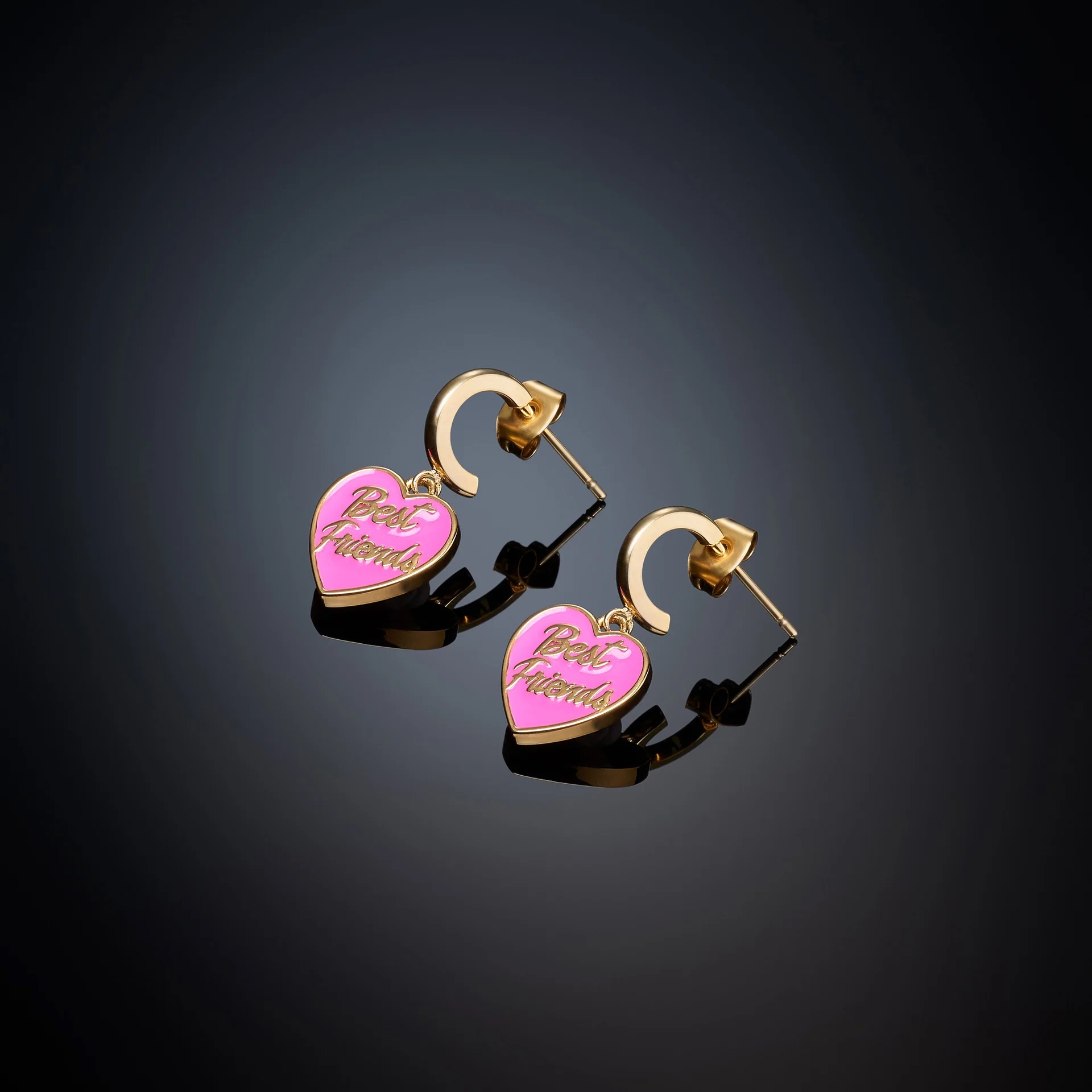 Chiara Ferragni Love Parade Ampquotbest Friendsampquot - Øreringe  - 8033288977773