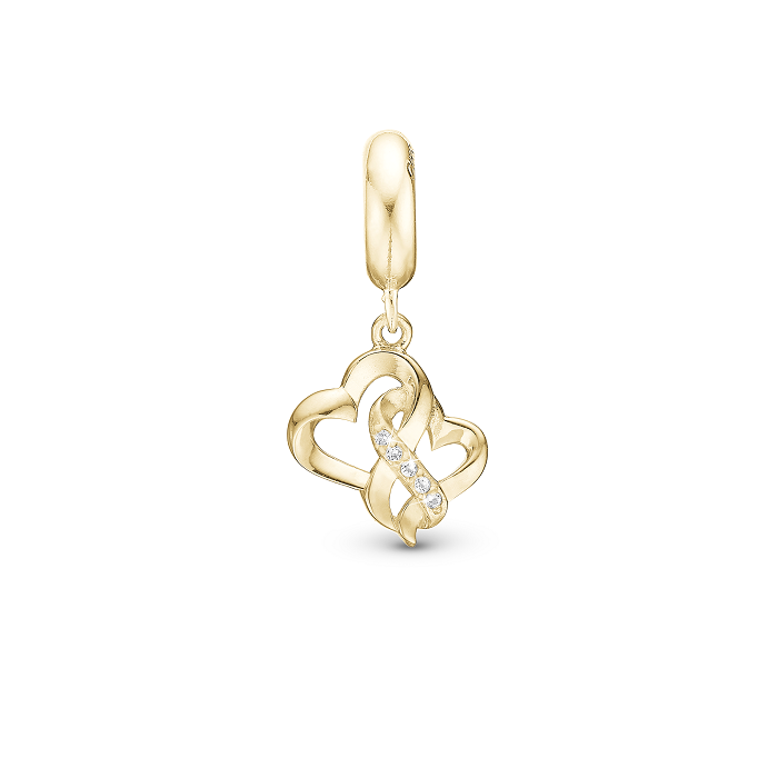 Christina Mother Child True Love 4mm Charm 623 G285 - Christina Armbånd