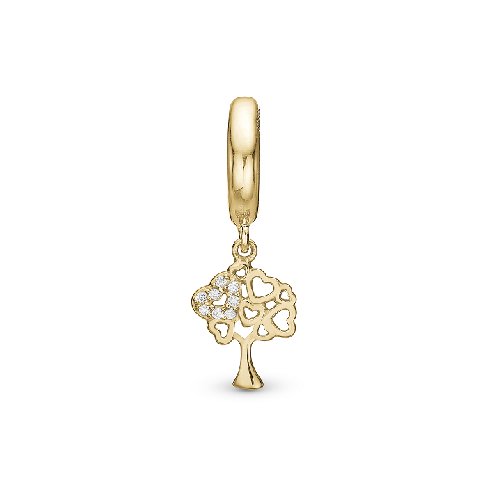 Christina Tree Hearts Charm 610 G119 - Christina Armbånd