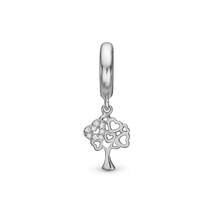 Christina Tree Hearts Charm 610 S119 - Christina Armbånd