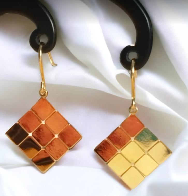 Dangling Guld - Øreringe