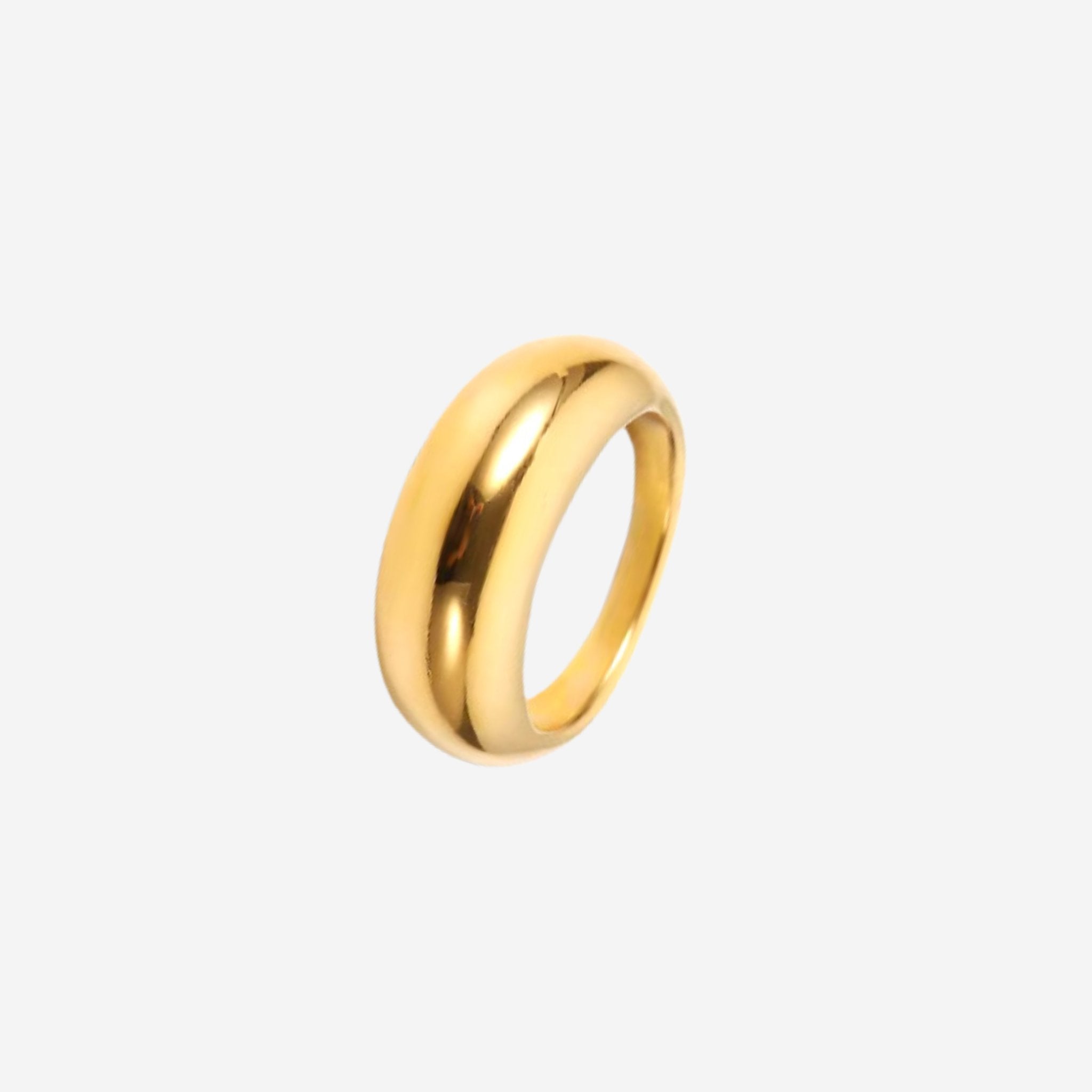 Ease Ring Forgyldt - Khaai Studio Fingerringe