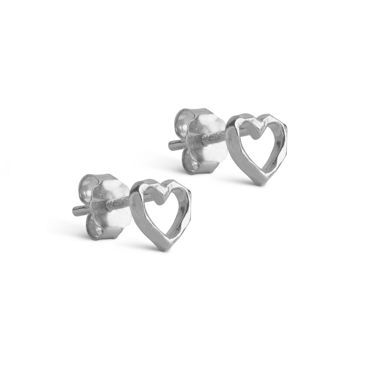 Enamel Organic Heart E301sm - Øreringe