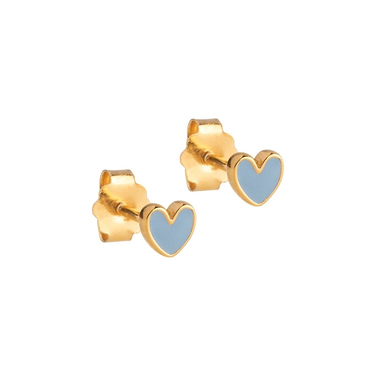 Enamel Amore Steel Blue øreringe E415gsteelblue - Øreringe