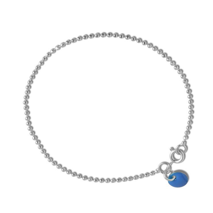 Enamel Copenhagen Armbånd Ball Chain B16scornflower - Armbånd