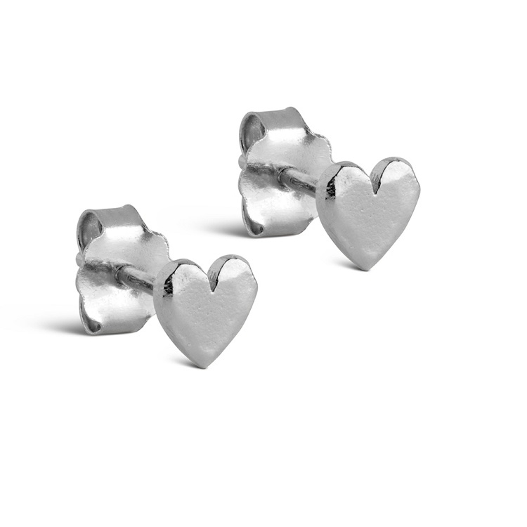 Enamel Heart øreringe E373sm - Øreringe