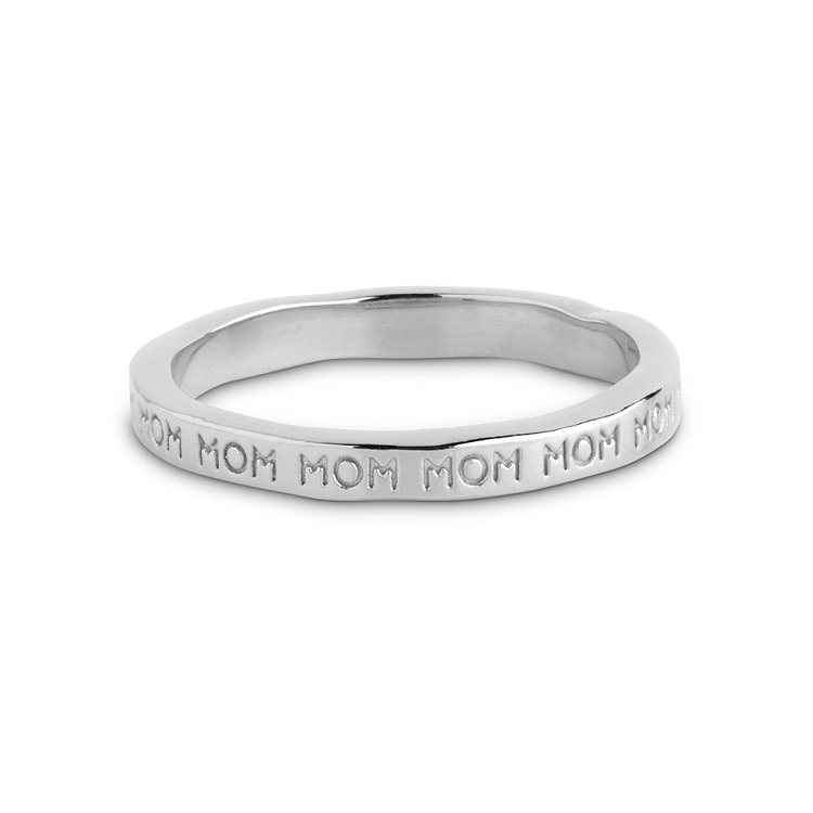 Enamel Mom Ring R86s - Fingerringe