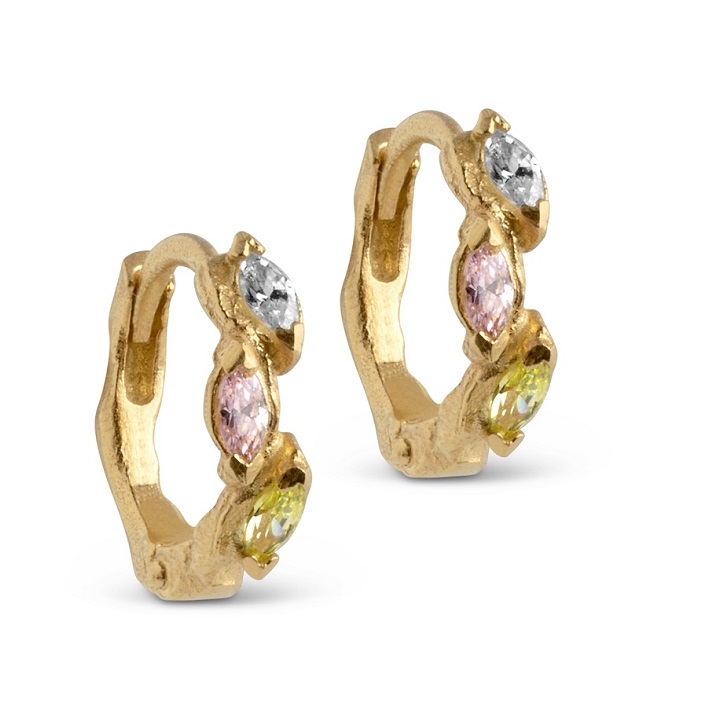 Enamel Laia Hoops E246gm - Øreringe