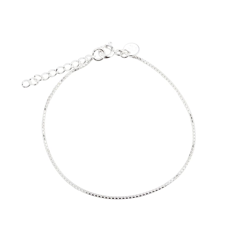 Round Box Bracelet Silver - Aqua Dulce Armbånd  - 5740013860134