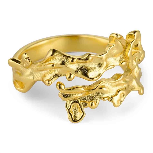 Maia Forgyldt 14k Sterling Ring - Fingerringe