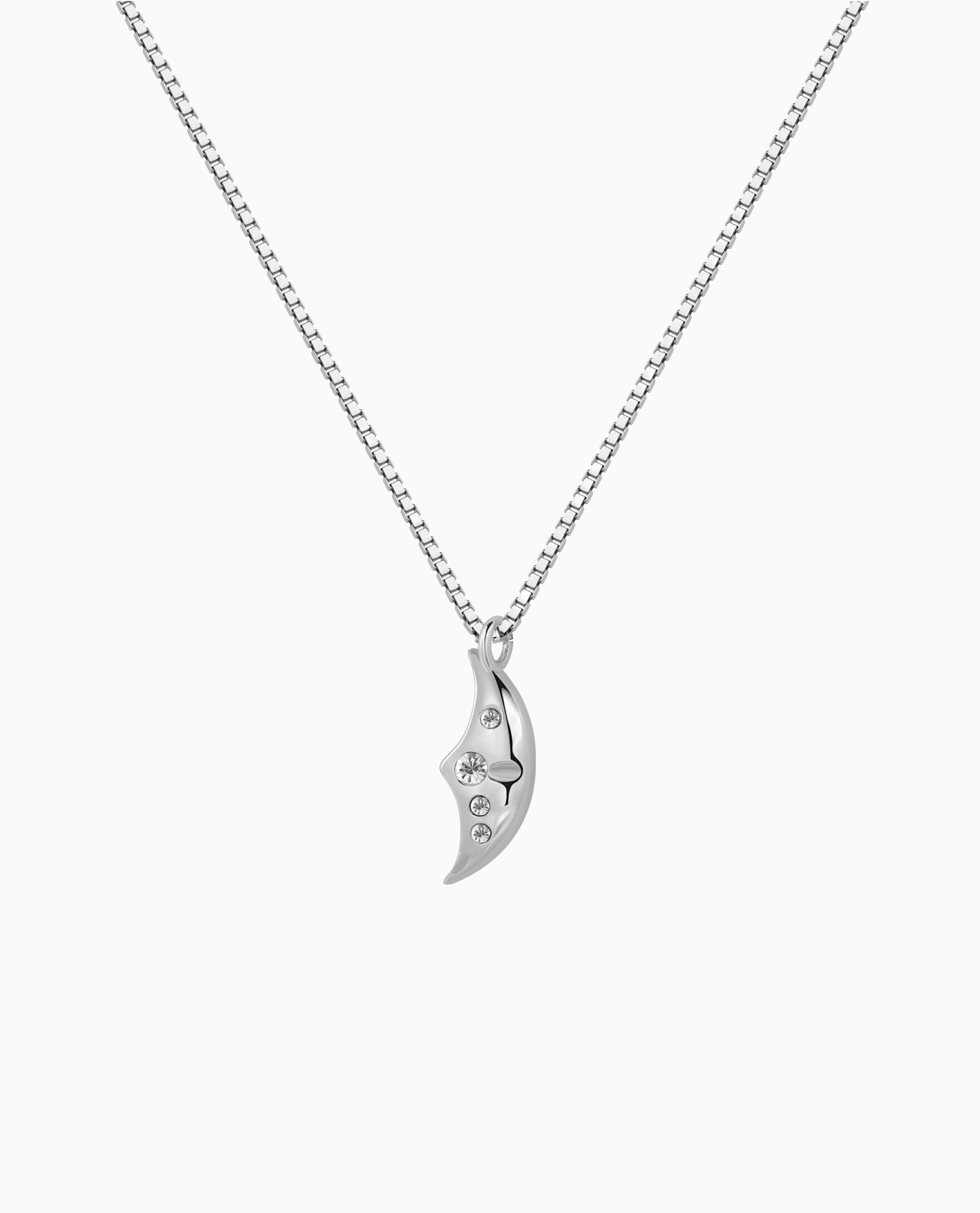 Hala Necklace Sølv - Nava Copenhagen Halskæder  - 05715461001507