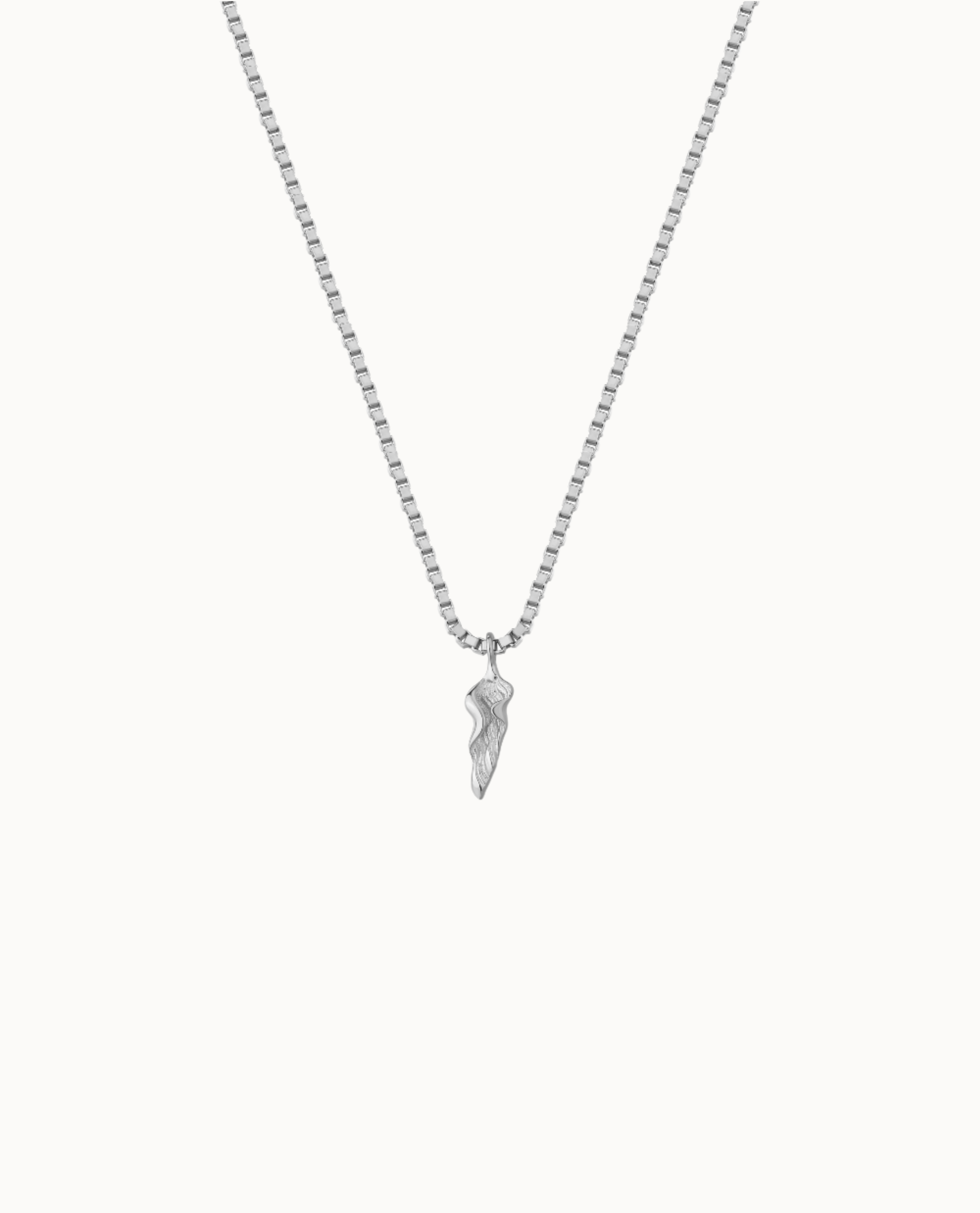 Hirenaga Necklace Sølv - Nava Copenhagen Halskæder  - 05715461000616
