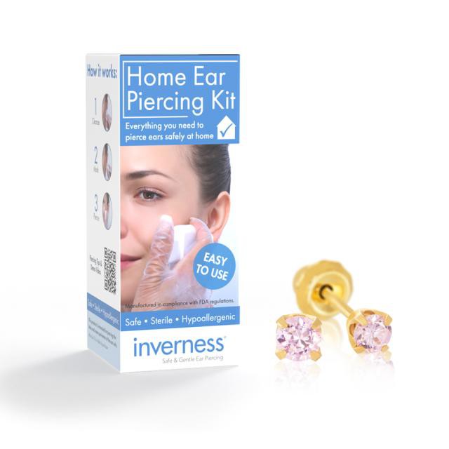 Pink Home Kit 3mm Ice - Ørestikkere  - 5711008125378