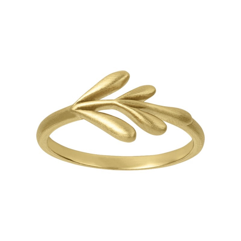 Bybiehl Forest Ring Forgyldt 2301 - Bybiehl Fingerringe  - 1233690004075