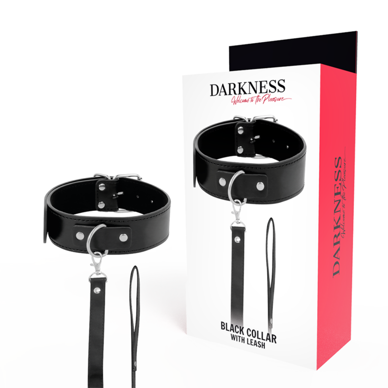 Darkness Bondage Darkness Posture Necklace With Leather Chain - Halskæder  - 08435565904135
