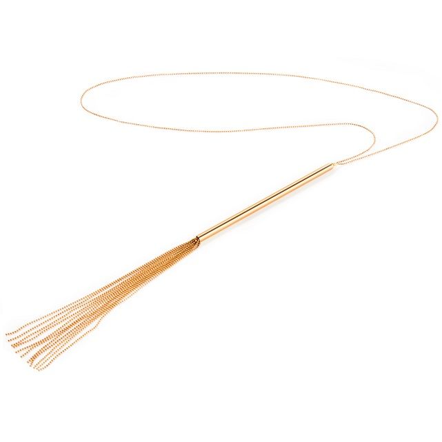 Bijoux Magnifique Bijoux Magnifique Metal Chain Necklace Whip - Halskæder  - 08436562010720