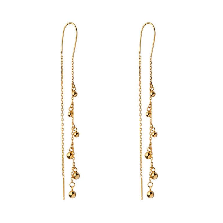 Pure Mind Jeg øreringe Forgyldt Sølv Jeeg - A Pure Mind Øreringe  - 1233690143361