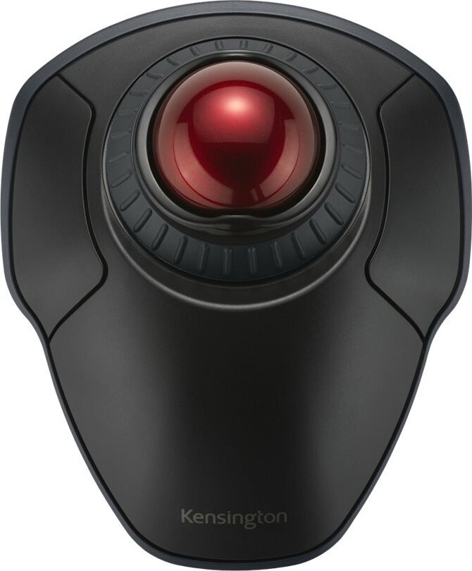 Sort Kensington Orbit Trackball Med Scroll Ring Trådløs - Kensington Fingerringe  - 0085896709923