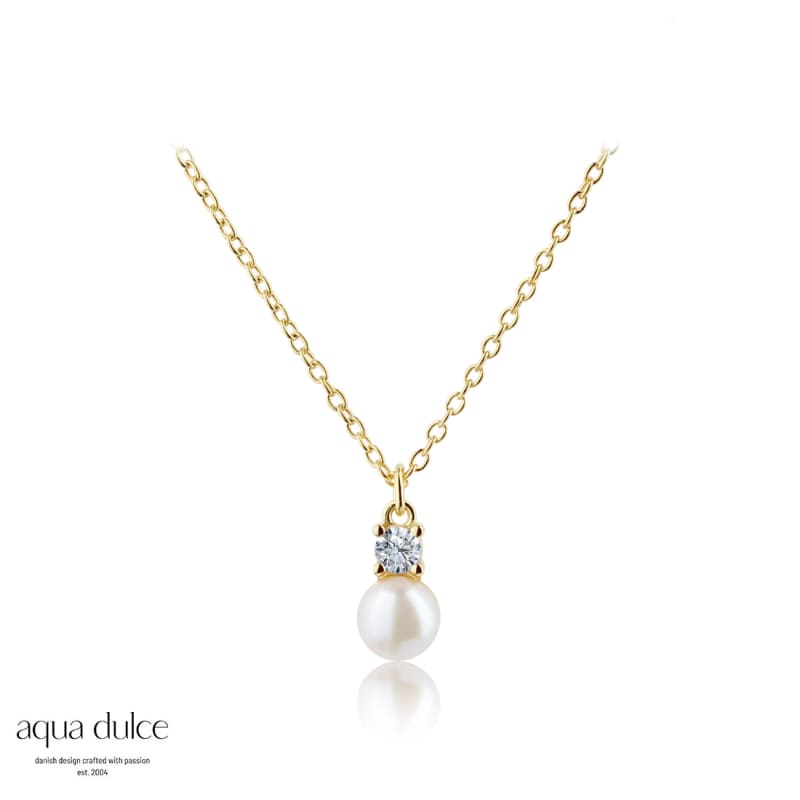 Darling Bubbels Necklace Golden - Aqua Dulce Halskæder  - 5740013855963