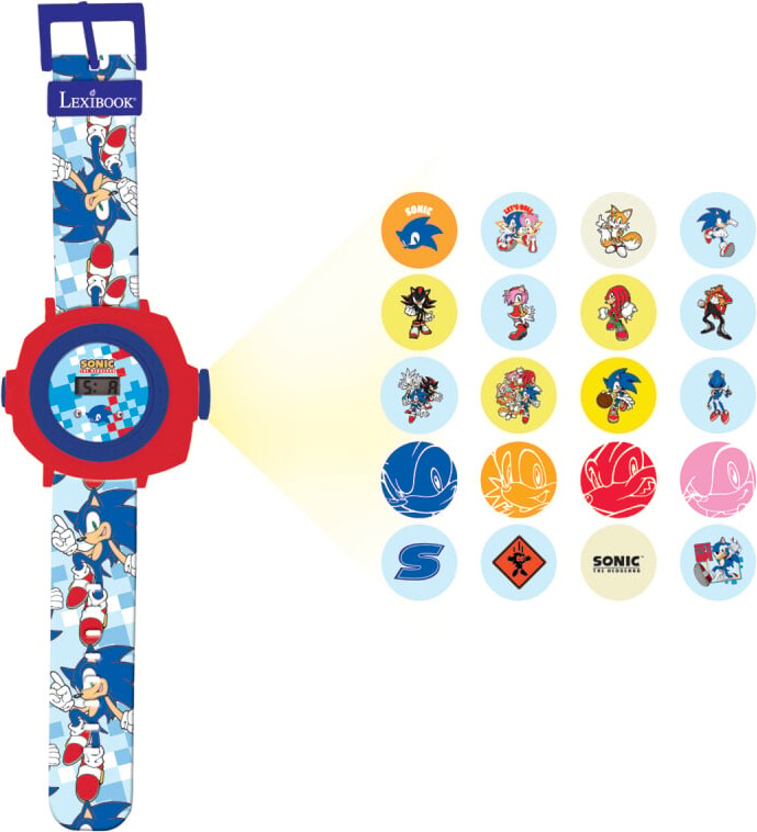 Sonic Armbåndsur Til Børn Med Projekter Lexibook - Lexibook Armbånd  - 3380743106250