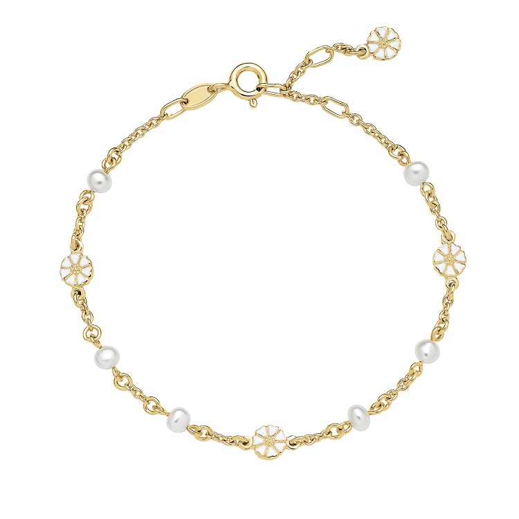 Lund Copenhagen Marguerit Armbånd Med Perler 9015096 - Lund Copenhagen Armbånd