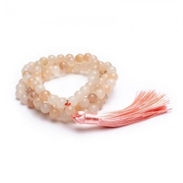 Pink Mala Halskæde Jade Mala Halskæder Godkarmashop - Phoenix Import Halskæder