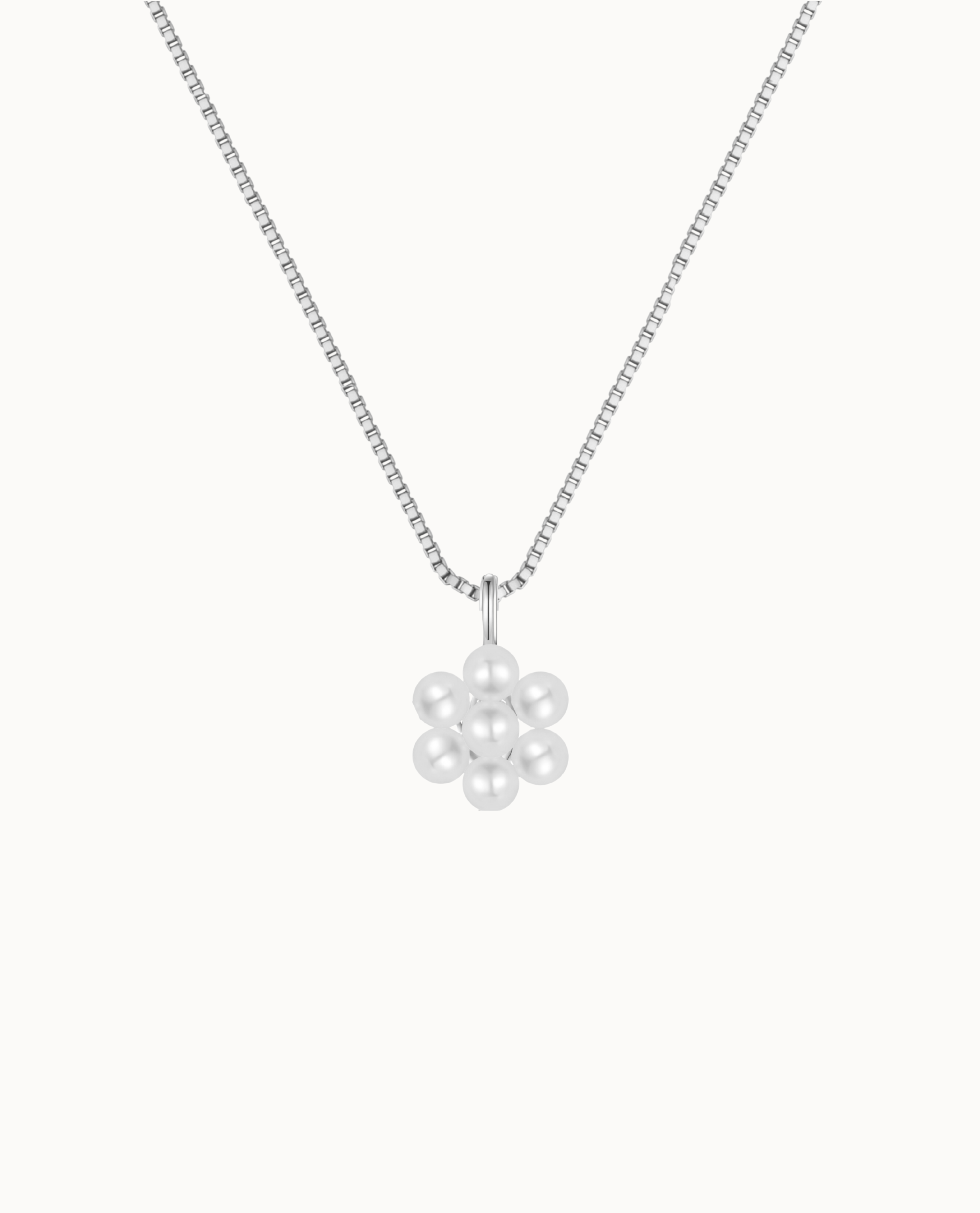 Meadow Necklace Sølv - Nava Copenhagen Halskæder  - 05715461006335
