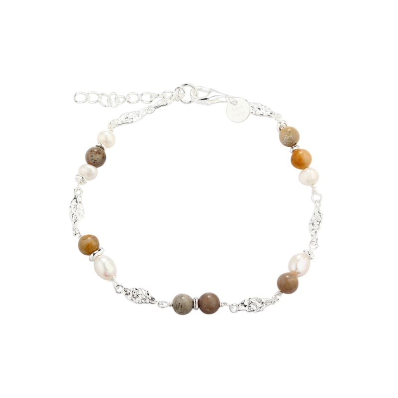 Golden Sand Bracelet Silver - Aqua Dulce Armbånd  - 5740013858308