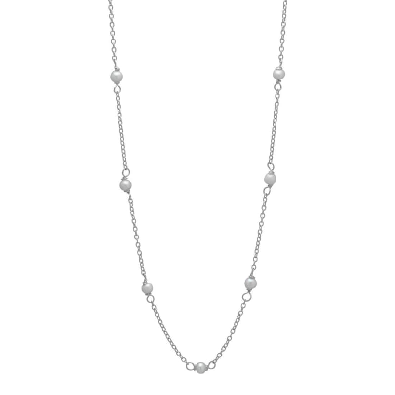 Pearly Necklace Silver - Aqua Dulce Halskæder  - 5740013840945