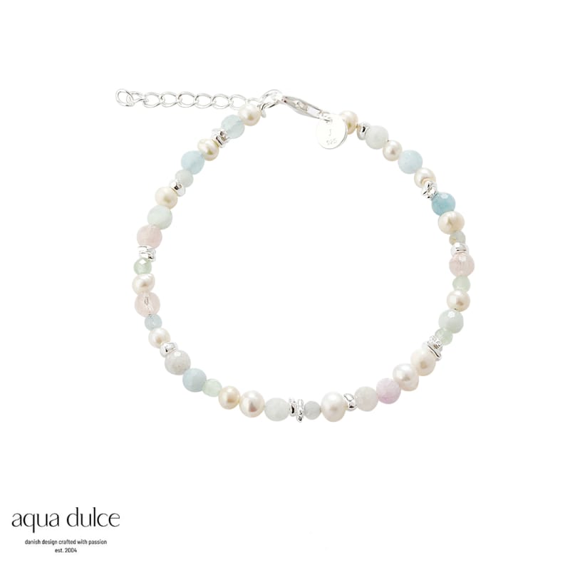 Sea Breeze Bracelet Silver - Aqua Dulce Armbånd  - 5740013858421